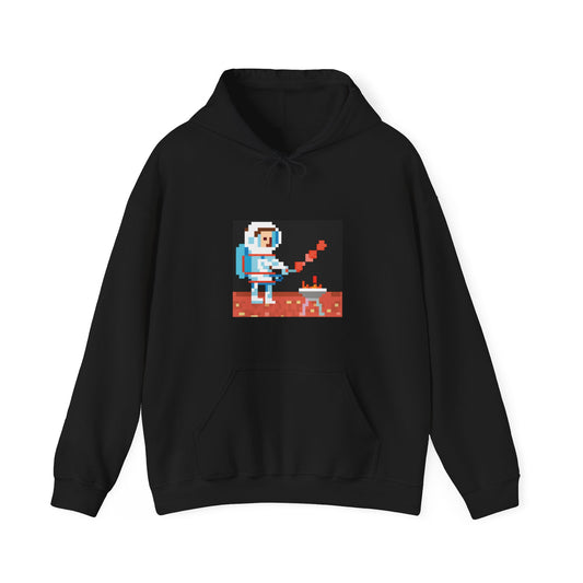 Barbeque on Mars Hooded Sweatshirt