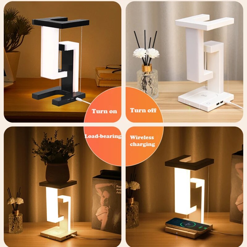 Creative Led Light Anti-gravity Floating Desk Lamp