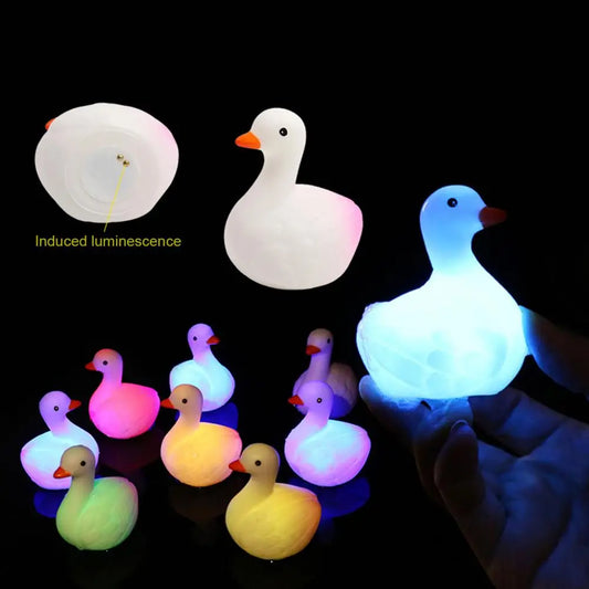 Waterproof Floating LED Swan Toy