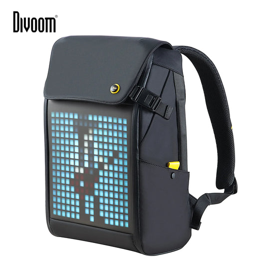 DIVOOM Pixoo M Backpack Men 15 Inch Waterproof School Backpack/Laptop Bag