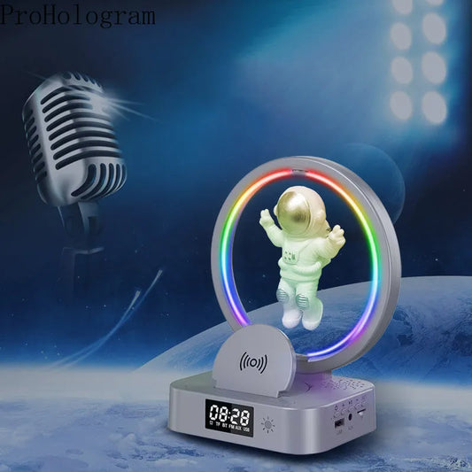 Magnetic Levitation Lamp-Bluetooth Speaker-Astronaut Floating Light Decoration