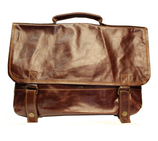 Leather Laptop Case with Handle